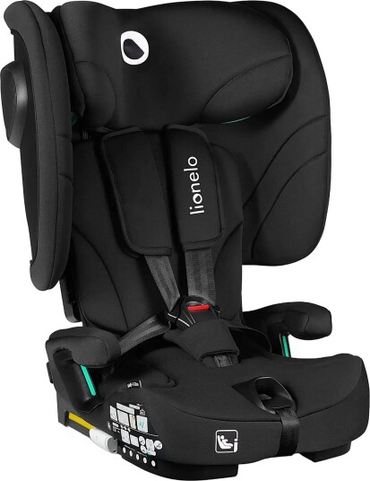 Lionelo Nelly I-Size Black Carbon 76/150 cm