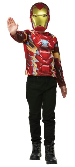 Rubies Iron Man Top & Mask 300113FR