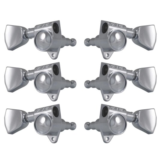 Grover 102ck Original Rotomatics Guitar Machine Heads, 3+3 - Chrome