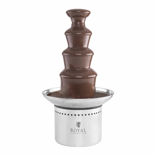 Royal Catering Sjokoladefontene 4 nivåer 6 kg 10010559 Royal Catering Sjokoladefontene 4 nivåer 6 kg 10010559