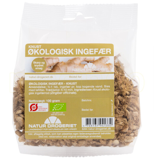 Natur Drogeriet Natur-Drogeriet Ingefær Knust Ø 100g