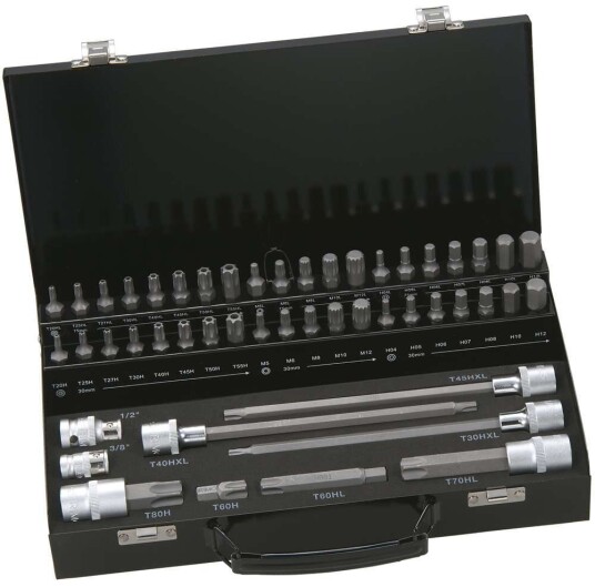 Bahco Sett Med Bits 49 Deler Be5049 Bahco Sett Med Bits 49 Deler Be5049