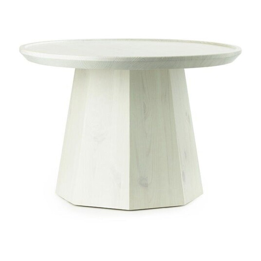 Normann Copenhagen Pine table large sidebord Ø 65 cm H:44,5 cm Light Green