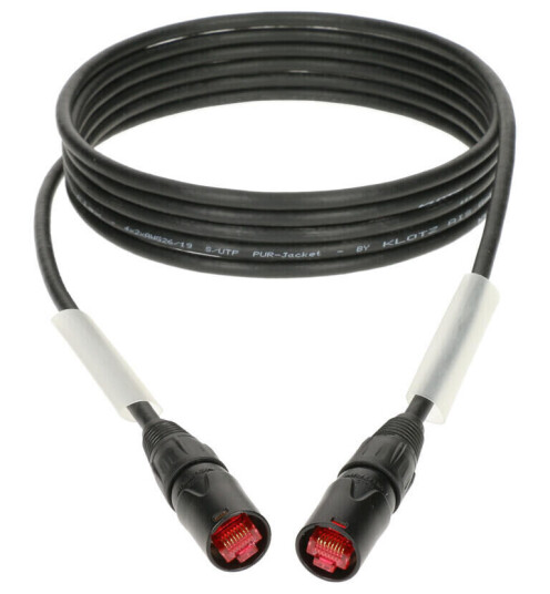 Klotz Ramcat5 Ethercon Ne8mc/ne8mc S/utp Svart 5m