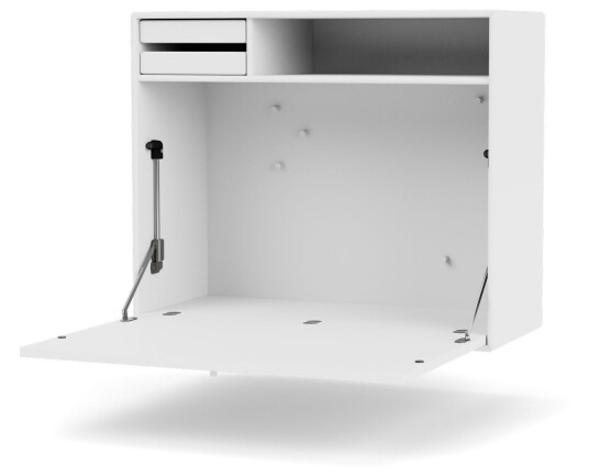Montana STUDIO vegghengt skrivebord, 38-Snow