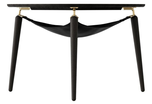 Umage Hang Out salongbord Svart eik-messing