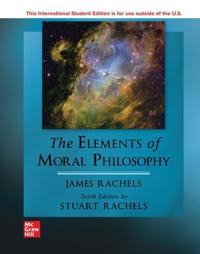 The Elements Of Moral Philosophy Ise Av James Rachels, Stuart Rachels