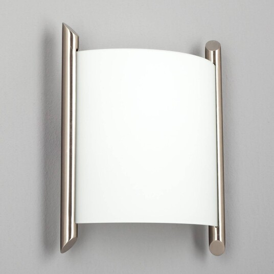 Lindby Filippa vegglampe, 20 cm, nikkel satinert