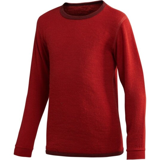 Woolpower Kids' Crewneck 200 98-104, Autumn Red Woolpower Kids' Crewneck 200 98-104, Autumn Red