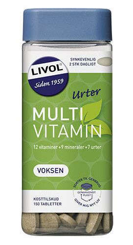Livol Multivitamin med urter 150 Tabletter