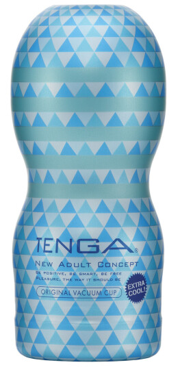 Tenga Original Vakuumkopp Masturbator Extra Cool Edition    - Hvit