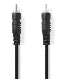 Nedis Digital Lydkabel RCA hann - RCA hann 1 m Svart