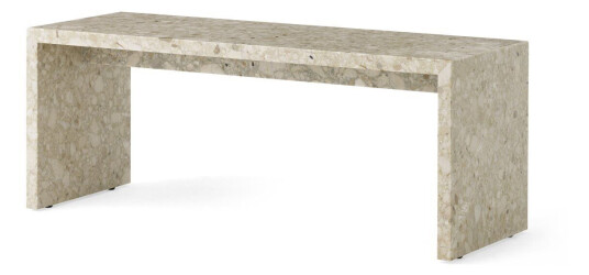 Audo Copenhagen Plinth Bridge avlastningsbord Kunis Breccia