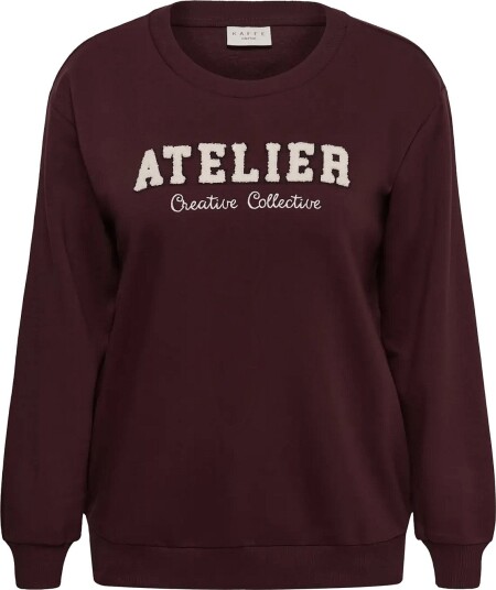 Kaffe Curve Kcmichelle Sweatshirt FUDGE M Kaffe Curve Kcmichelle Sweatshirt FUDGE M
