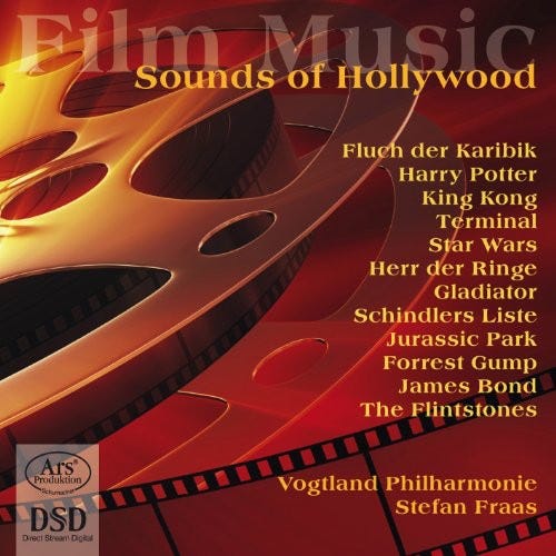 Stefan Fraas Sounds Of Hollywood: Music From The Movies / O.s.t CD Stefan Fraas Sounds Of Hollywood: Music From The Movies / O.s.t CD