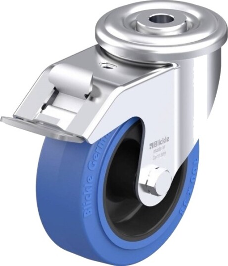 Blickle 758827 Ler-Poev 100G-Fi-Sb Styrehjul I Stål Hjuldiameter 100 Mm Bæreevne (Maks.) 150 Kg 1 Stk