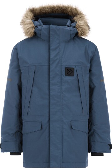 Didriksons Kids" Sylvin Parka Mountain Blue 140 Didriksons Kids" Sylvin Parka Mountain Blue 140