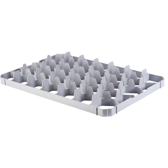 Ringoplast Inndeling Komfort 33 rom Ø 7,5 cm bunn; 60x40x6.2 cm (BxDxH); Grå