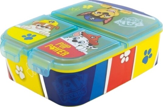 Stor Multi Compartment Sandwich Box Paw Patrol 088808735-74620 Stor Multi Compartment Sandwich Box Paw Patrol 088808735-74620