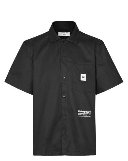 Caterpillar Basic Sleeves Shirt Svart Caterpillar Basic Sleeves Shirt Svart