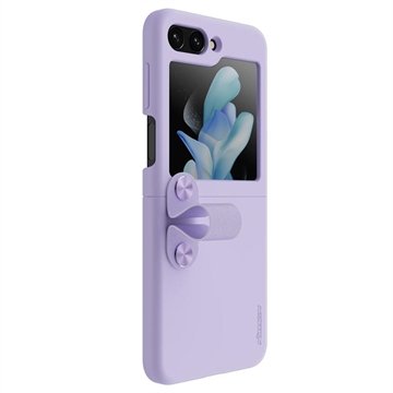 Samsung Galaxy Z Flip5 Nillkin Flex Flip Liquid Silikondeksel Lilla