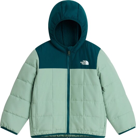 The North Face Kid B Reversible Shasta F/Z Hooded Jacke SLATE MOSS/PACIFIC TEAL 4