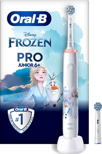Oral-B Pro 3 Junior Elektrisk Tannbørste med Frozen Design for Barn