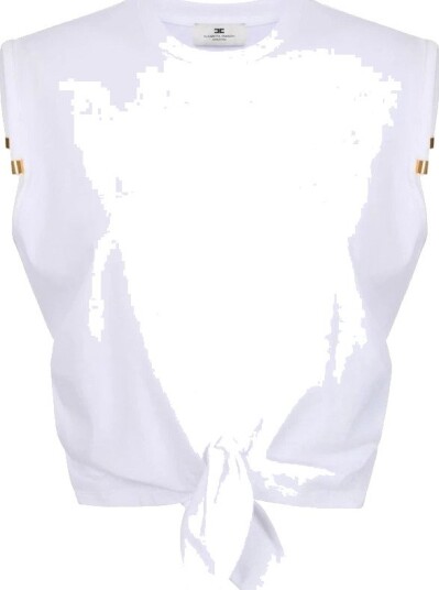 Elisabetta Franchi Dame Topper Hvit M,