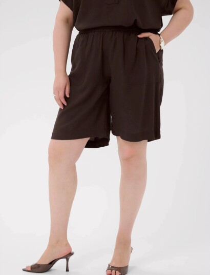 Kaffe Curve Kcmille Shorts   Brown   50