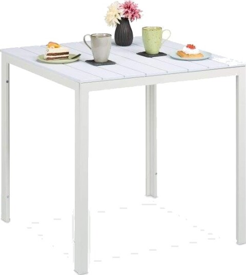 Rundt hagebord i rottinglook Rundt hagebord i rottinglook