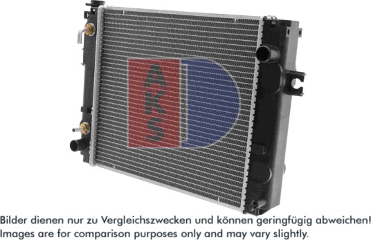 AKS DASIS 450023N Radiator motorkjøling