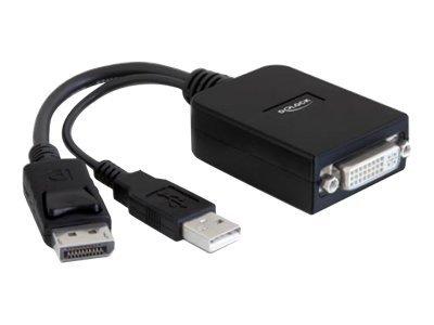 Delock DisplayPort-adapter - 23 cm