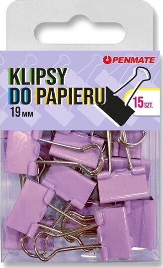 Penmate Penmate Papirclipser 19 Mm Fiolett