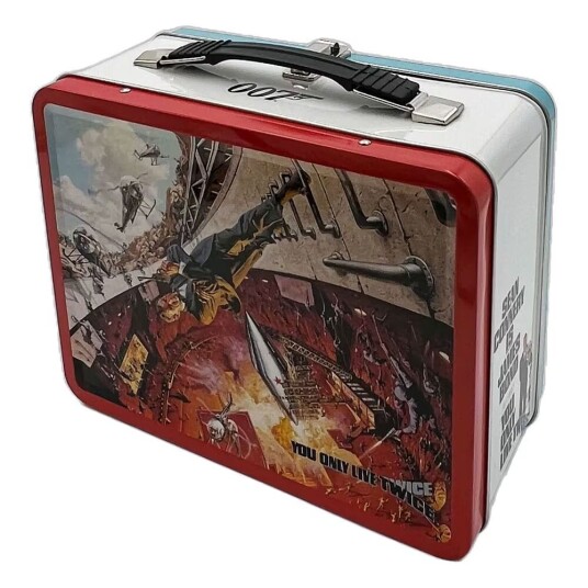 James Bond Tin Tote Du lever bare to ganger