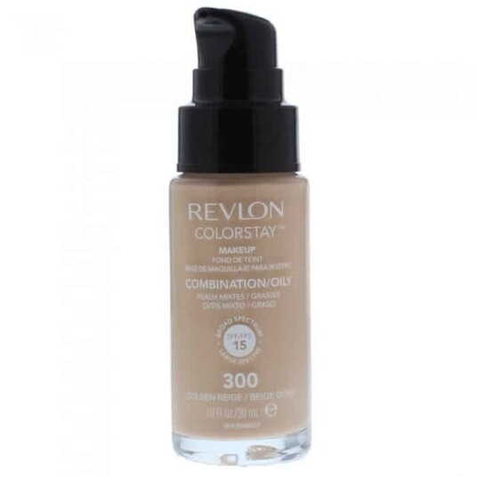 Revlon ColorStay Foundation for Blandet/Fet Hud 300 Golden Beige med SPF 15 30ml