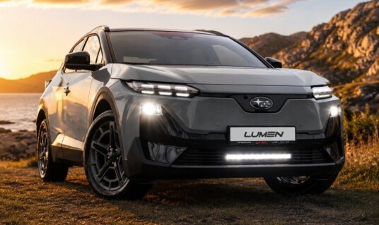 Lumen grillkit Subaru Uncharted 26+. 22 984 lumen. Diskret og pen montering.