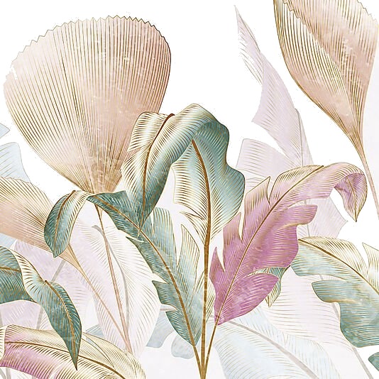 Daybyday servietter 33x33cm palm leaves