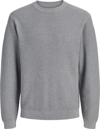 Jack & Jones Jprblaconnor Knit Crew Neck Grey XL