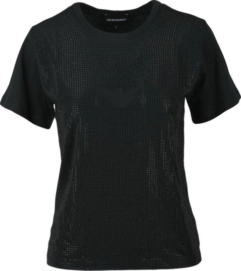 Emporio Armani Dame Topper Svart S,