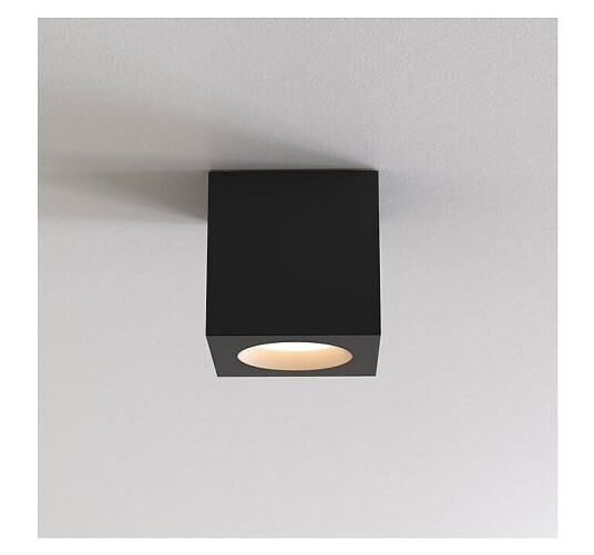 Astro Kos ll Firkantet Taklampe Svart