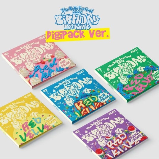 Red Velvet  The Reve Festival 2022: Birthday (Random Digipack Ver.)  CD