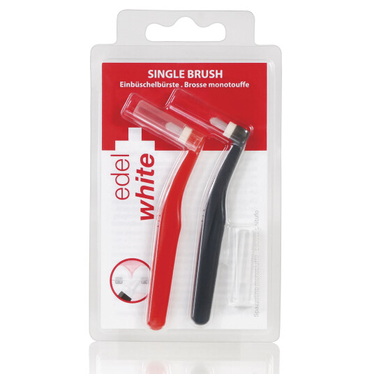 Edel+White Single Tuft Interdental Tannbørster 2 stk.