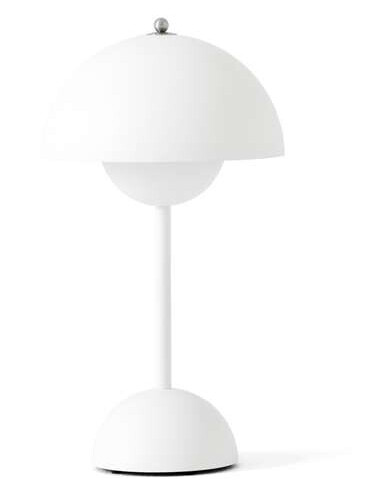 &Tradition Flowerpot VP9 Bordlampe Bærbar Matt Hvit &Tradition Flowerpot VP9 Bordlampe Bærbar Matt Hvit