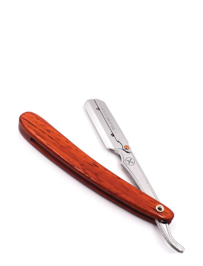 Parker Srrw - Rosewood Handle Clip Type Barber/Straight Razor - Silver - ONE SIZE Parker Srrw - Rosewood Handle Clip Type Barber/Straight Razor - Silver - ONE SIZE