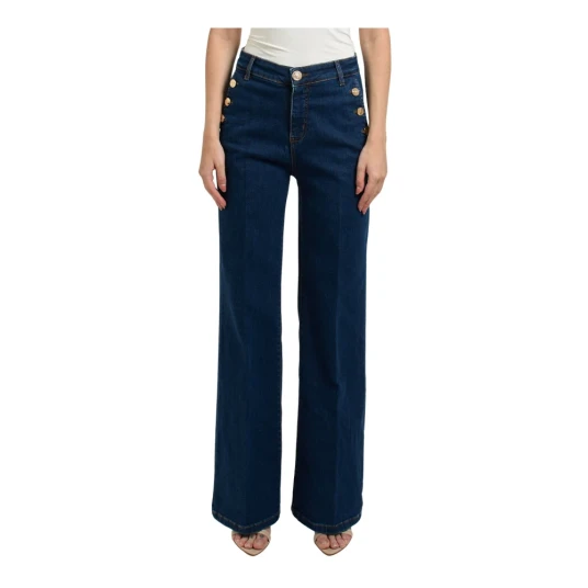 Fracomina Dame Jeans Blå W31,
