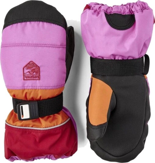 Hestra Kids' CZone Votter Hot Pink 5-6 år