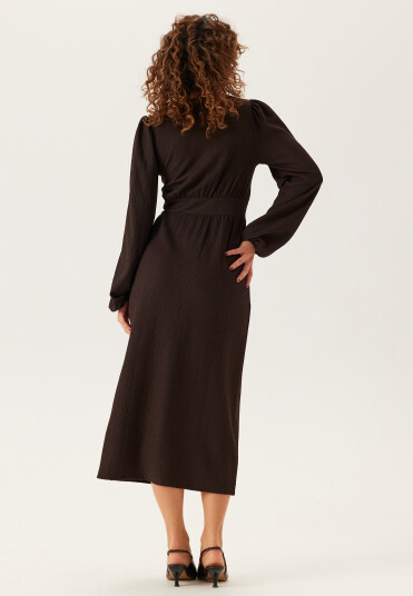 Bubbleroom Structure Button Midi Dress Bubbleroom Structure Button Midi Dress