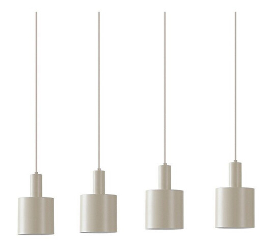 Lindby pendellampe Ovelia beige 4-lys. Lindby pendellampe Ovelia beige 4-lys.