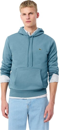 Lacoste Chest Logo Hettegenser Herre Blå 2XL