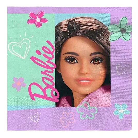 Servietter Barbie 16 pakning